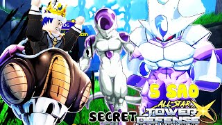 Roblox - UPDATE TƯỚNG SECRET MỚI VÀ LẤY 5 SAO COOLER FINAL FROM MỚI + CODE -All Star Tower Defense X