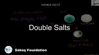Double Salts