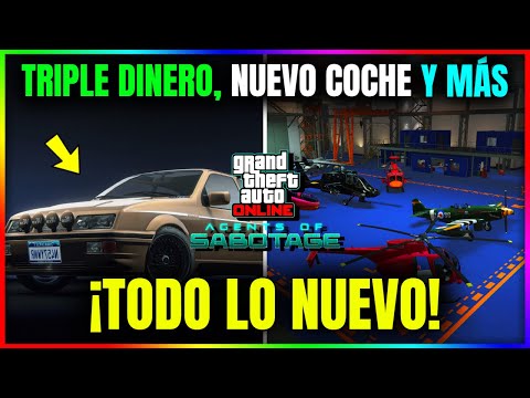 TODO LO NUEVO QUE LLEGA! NUEVA ACTUALIZACION SEMANAL GTA5 ONLINE! TRIPLE DINERO, DESCUENTOS y MÁS