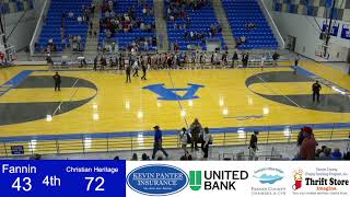 Region Playoffs Day 2 (Girls & Boys Vs. Christian Heritage)