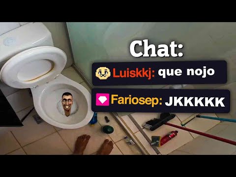 Gamer arrumando a casa ao vivo :)