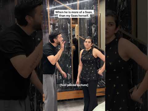 Husband is real Saas #couple #couplefunny #motherinlaw #couplecomedy #relatable #funny #couplegoals