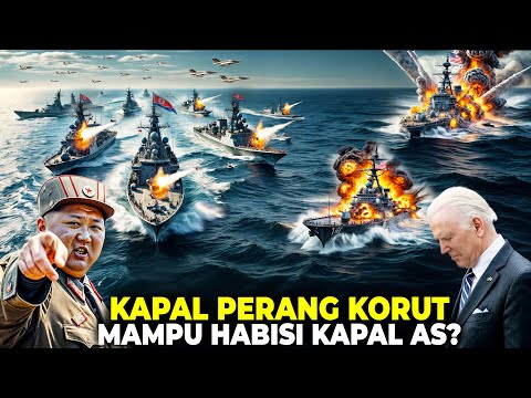 Kim Jong-un Siaga Perang! Bukti Gaharnya Angaktan Laut Korea Utara Tenggelamkan Kapal Amerika?