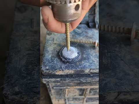 The damaged battery head isrepaired. #Battery #Repair