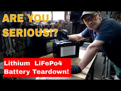 Tearing Down a Budget Lithium 12.8v Battery