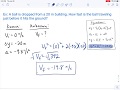 Freefall Physics Problem Solving