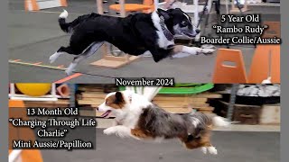 Rudy & Charlie at Practice November 2024