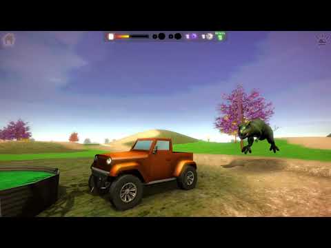Modo Dinosaurio 2 - Juego del Pollito y el Tractor con el Tiranosaurio Rex.