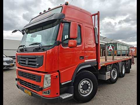 Terberg FM1850-T 8x4/6 SlaapCabine Euro5 EEV - KraanPositie - Voorbereid Voor ZelfRijden Achterop - RijplatenAuto - NL Truck | Vrachtwagens | Open laadbak