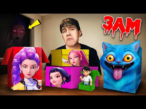 ÖFFNE NIEMALS ALLE KPOP DEMON HUNTERS MYSTERY BOXEN um 3 UHR!!