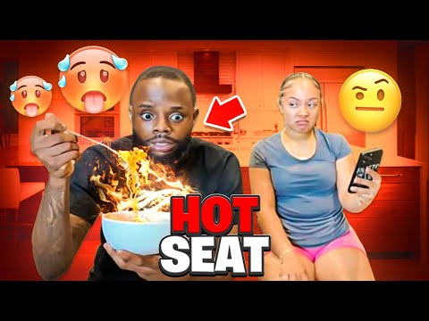 I PUT MY HUSBAND IN THE HOT SEAT