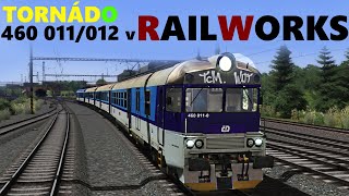 Jízda el. jednotkou TORNÁDO v RAILWORKSu! | Přerov → St. M. u Uh. H. | SPEED UP