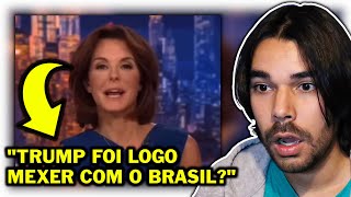 TV dos EUA Preocupada com TARIFAS do BRASIL | Português reage