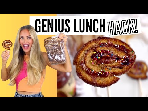 Easy Sandwich Crust Lollipops | Genius Snack Idea for Kids using left over bread crust / Lindsay Ann