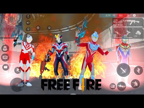 Ultraman ginga dan ultraman victory masuk dunia free fire peak 🔥 free fire ultraman GTA