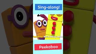 Peekaboo! - Sing Along | Learn to Count for Kids | Number Cartoon | Numberblocks #shorts