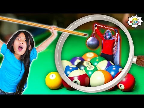 Giant Pool Table Challenge vs GAME MASTER!