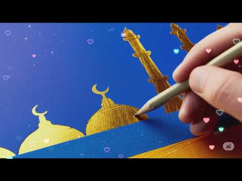 "خوبصورت اسلامی کینوس آرٹ | Islamic Wall Art Banane Ka Asaan Tareeqa"