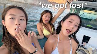 WE SPENT THE DAY ON A BOAT!!