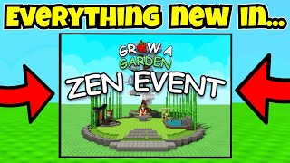 Everything NEW in the ZEN UPDATE in Grow a Garden!
