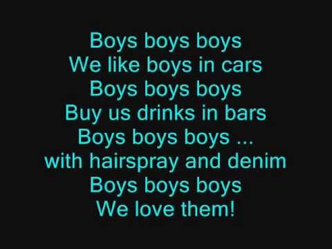 Lady GaGa - BoysBoysBoys [Lyrics]
