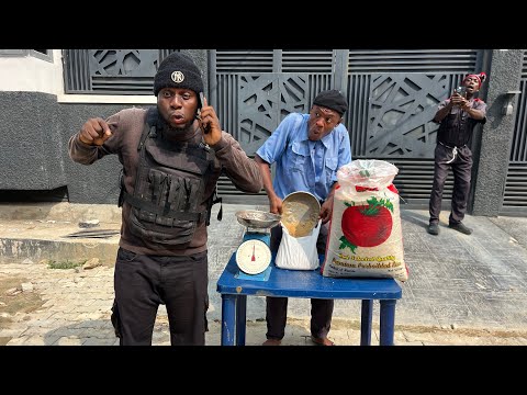 Sasa The rice seller ll mumu police comedy ft Markangelcomedy