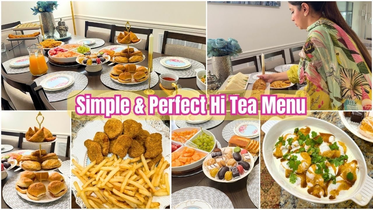 American High Tea Menu  Prices PDF South Africa January 2025