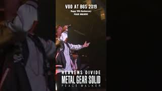 【Metal Gear Solid Peace Walker】Heavens Divide (Live at BGS 2019) #mgs #vgm
