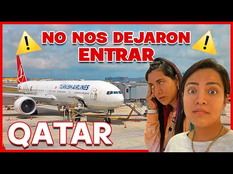 ATRAPADAS EN TURQUÍA🚫 ¡No nos dejan ir a  Qatar!