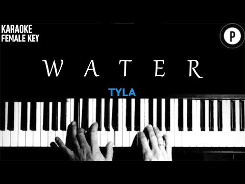 Tyla – Water 𝗙𝗘𝗠𝗔𝗟𝗘 𝗞𝗘𝗬 Slowed Acoustic Piano Instrumental Cover Lyrics