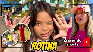 ROTINA DA TARDE !!! * COMO GRAVAR SHORTS ?!?! *  #bastidores 
