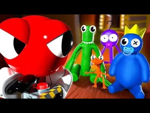 РАДУЖНЫЕ ДРУЗЬЯ - ПРЕВРАТИЛИСЬ В ДЕТЕЙ?! | Poppy Playtime/Rainbow Friends - Анимации на русском