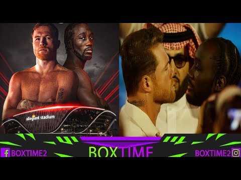 PRIMER CARA A CARA ENTRE CANELO ALVAREZ Y TERENCE CRAWFORD EN CONFERENCIA "YO SOY DIFERENTE"