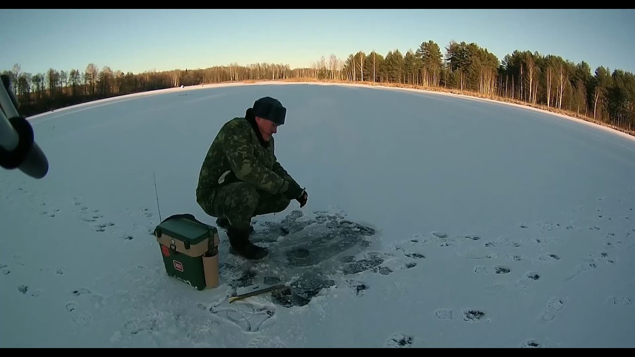Первый лёд 2016 - наконец то замёрзло