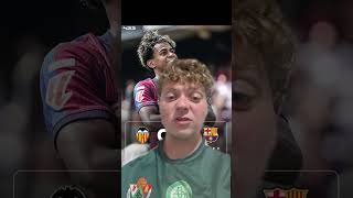 J4 Valencia 0-5 FC Barcelona #futbol #Laliga #Valencia #Fcbarcelona #Primeradivision #easportsfc