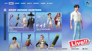 🔴 *NEW* FORTNITE KPOP WAVE 2 UPDATE! ITEM SHOP TODAY! (Chapter 7 LIVE)