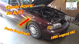 Classic Acura: No A/C! ('95 Legend V6: Parts UNOBTANIUM?)