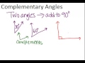 Complementary Angles in Geometry