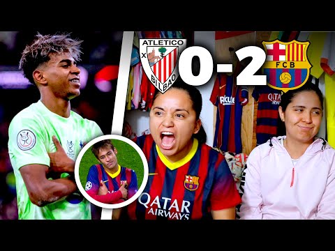 Reacción: ATHLETIC 0-2 BARCELONA *A la final vs ¿Real Madrid? | Dúo Dinámico