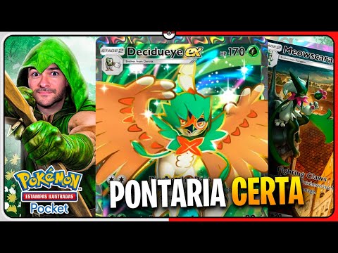 O Deck do DECIDUEYE EX me SURPREENDEU no POKÉMON TCG POCKET