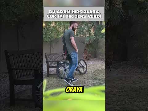 TUZAKTAKİ HIRSIZ: Bisikletin İntikamı Başladı! 🔐🚨