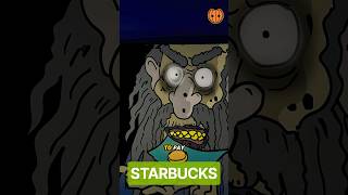 CREEPY STARBUCKS CUSTOMER ☕️ #shorts