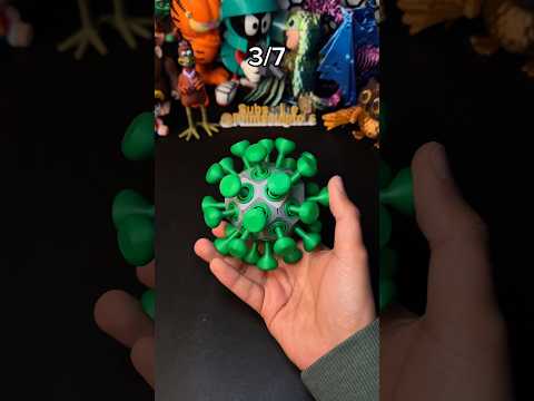 7 Epic 3D-Printed Fidget Toys in 58 Seconds | Gear Ball, Castle Dice Tower & More! #3dprinting
