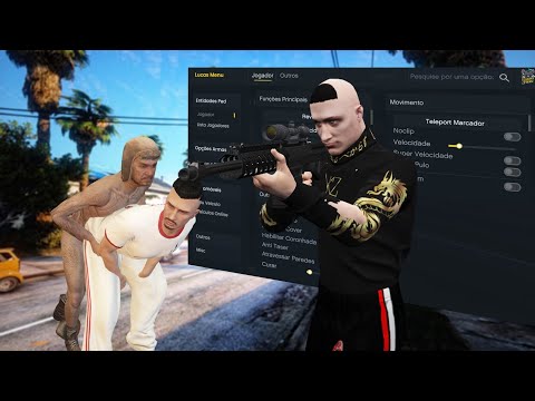 meu novo MOD MENU para DESTRUIR servidores de GTA RP