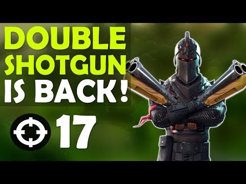 DOUBLE SHOTGUN IS BACK! | DOUBLE BARREL SHOTGUNS | HIGH KILL FUNNY GAME -(Fortnite Battle Royale)