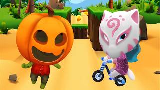 Mighty Angela Gold Run Vs Zombie Ben Gold Run - Talking Tom Gold Run