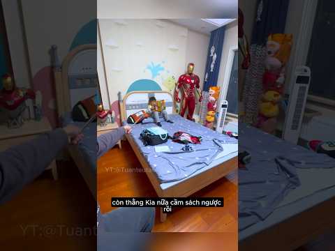 Bố ở nhà dạt con học thế này đây | Căn hầm bí mật #funny