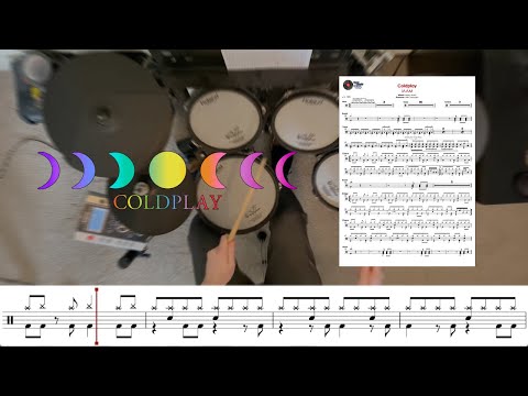 Coldplay - iAAM - Transcription Available - Drum Cover by Chef Cook