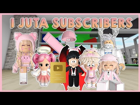 ACIL DEMON DAN ANGEL REWIND SPECIAL 1 Juta Subscribers! Merayakan Bersama Teman Youtuber - Roleplay🏡