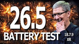 iOS 26.5 : Battery Life / Battery Drain / Battery Performance Test.